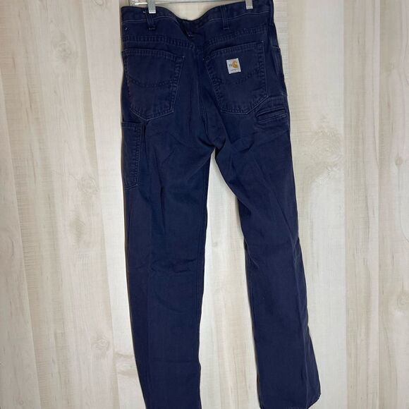 Carhart nfpa 2112 navy pants flame resistant, size 10 - Picture 10 of 15